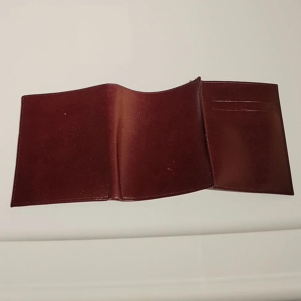 Mens Genuine Leather trifold wallet from Germany NEW